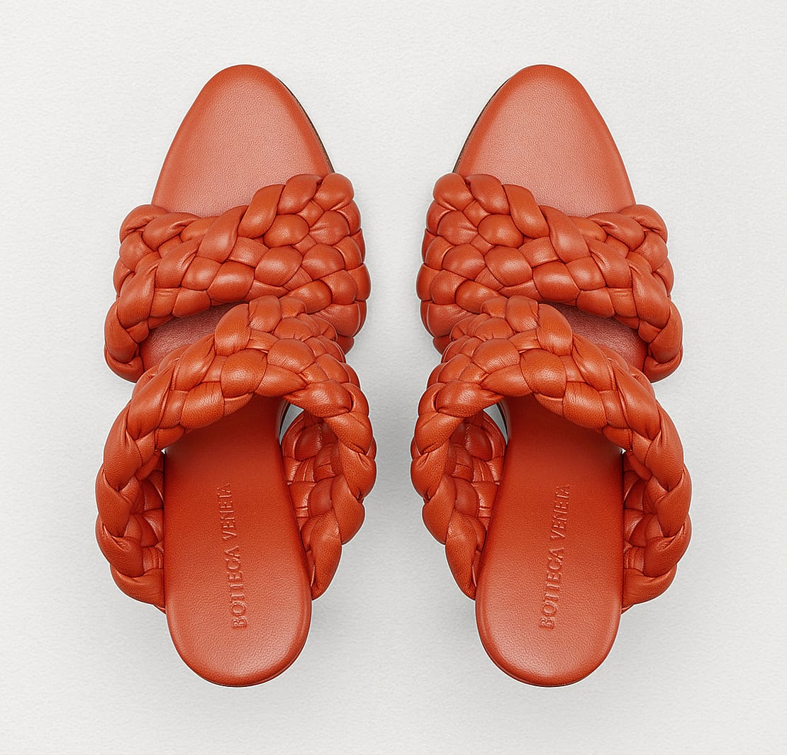 Bottega veneta top bv curve sandals